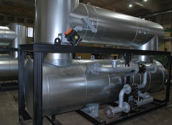 Системы утилизации тепла газопоршневой установки 350 кВт